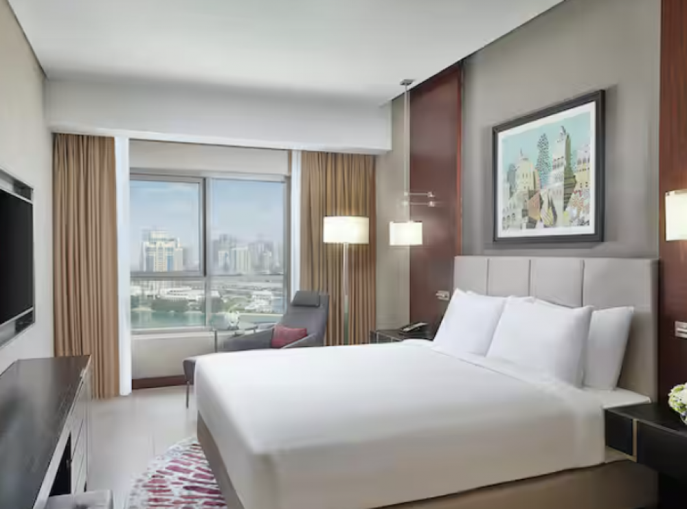 One Bedroom Suite Partial Sea View, Hilton Doha the Pearl Hotel 5*