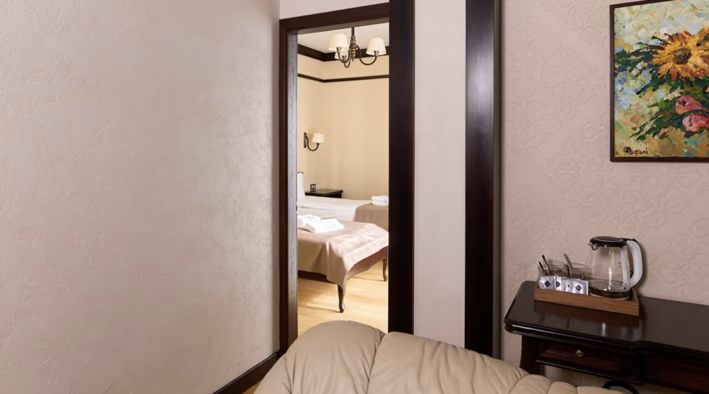 Люкс 3-комнатный с террасой, Ruta Resort Polianytsia 3+