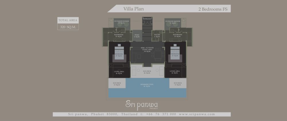 Two bedroom Family Suite (Garden View/ Ocean View), Sri Panwa 5*