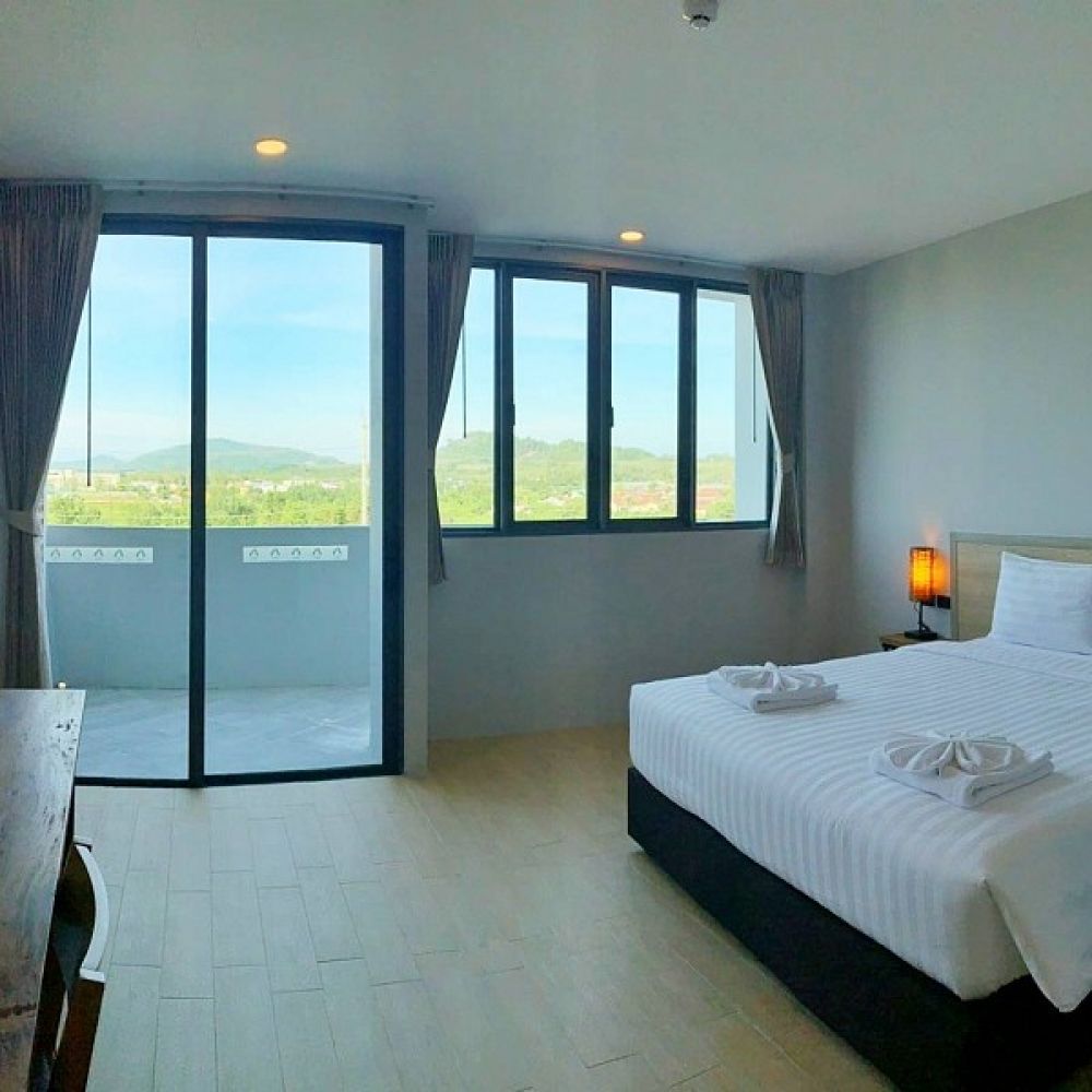 Deluxe Room With View, Atom Phuket Hotel 3*