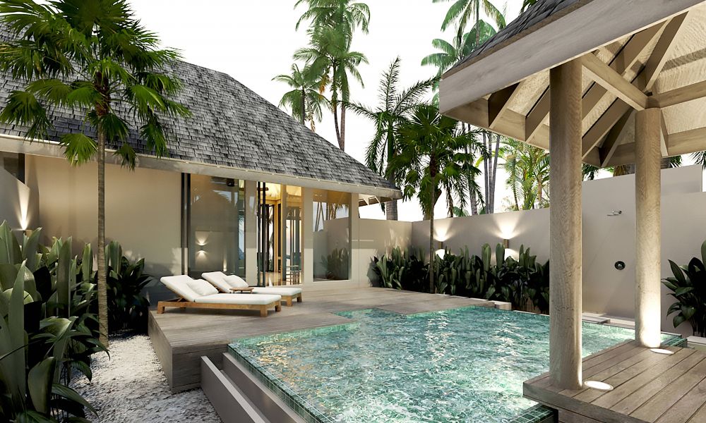 2-Bedroom Beach Residence with Pool, Ananea Madivaru Maldives 5*