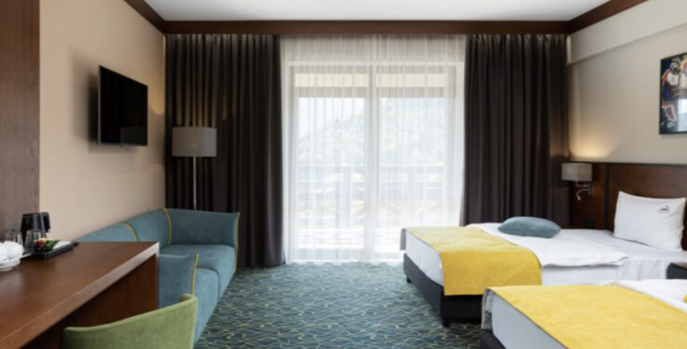 3-местная панорама (корпус Панорама), Vedmezha Gora Family Resort & SPA 4*