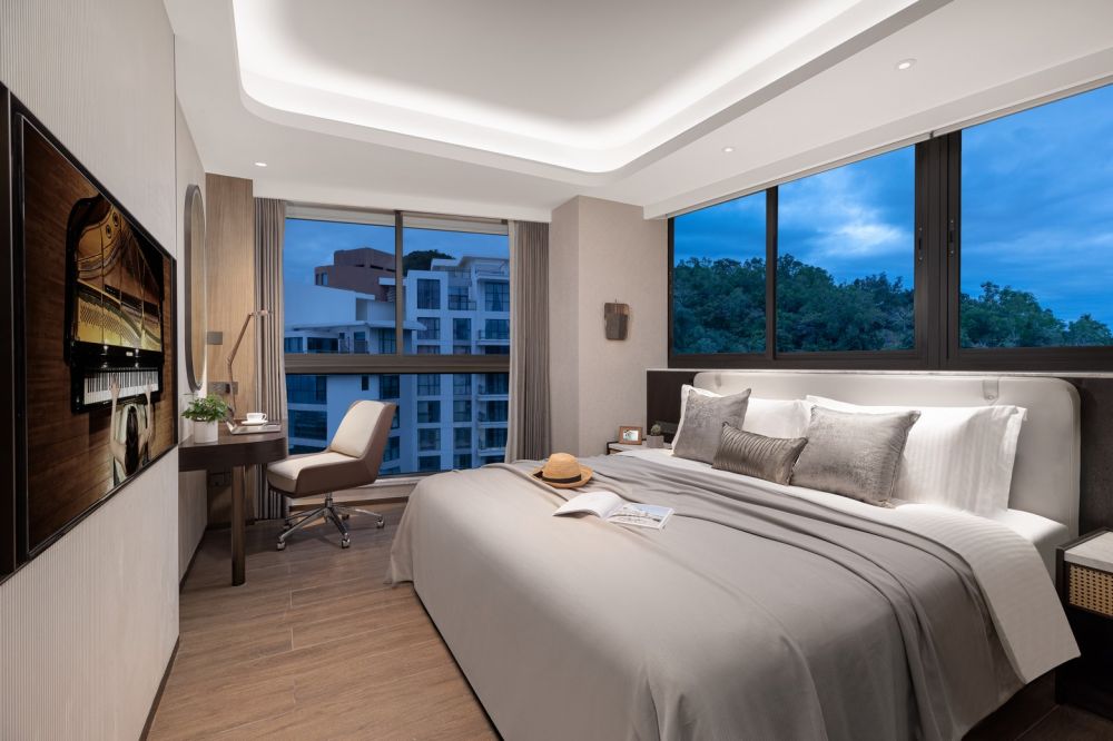 Three-bedroom Deluxe Suite, Ascott Dadonghai Bay Sanya 5*