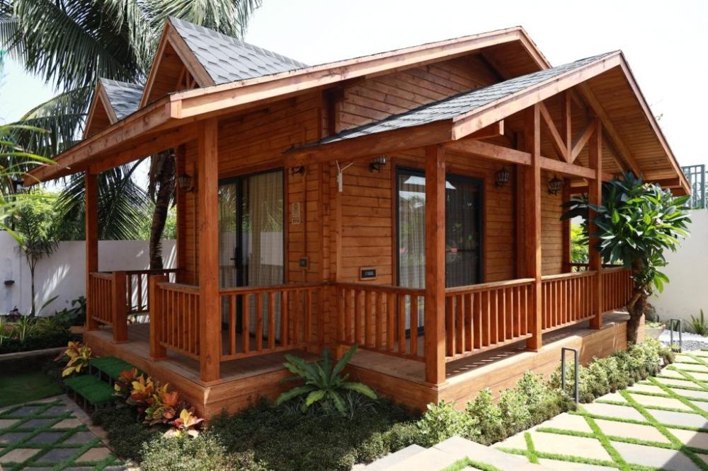 Wooden Cottage, Aaristo Beach Resort 3*