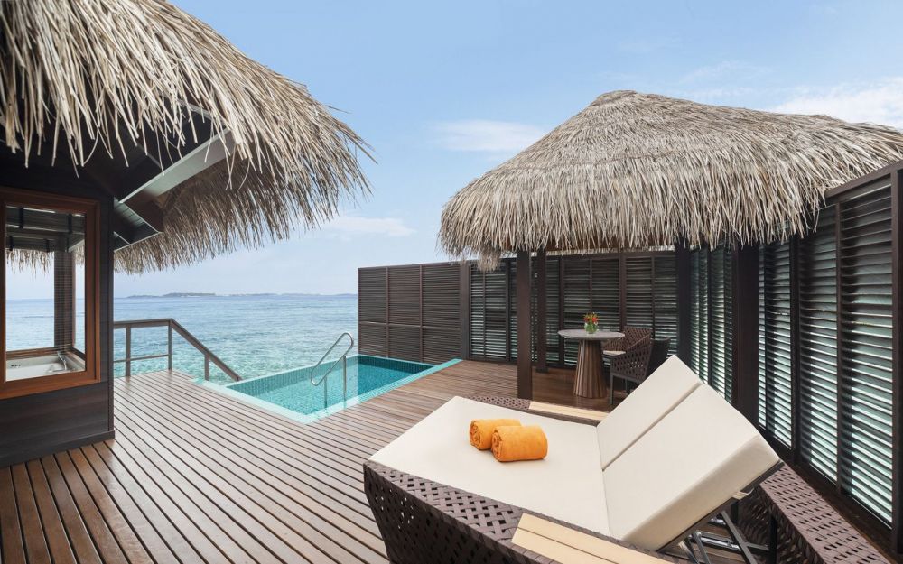 Water Villa with Pool, Sheraton Maldives Full Moon Resort & Spa 5*