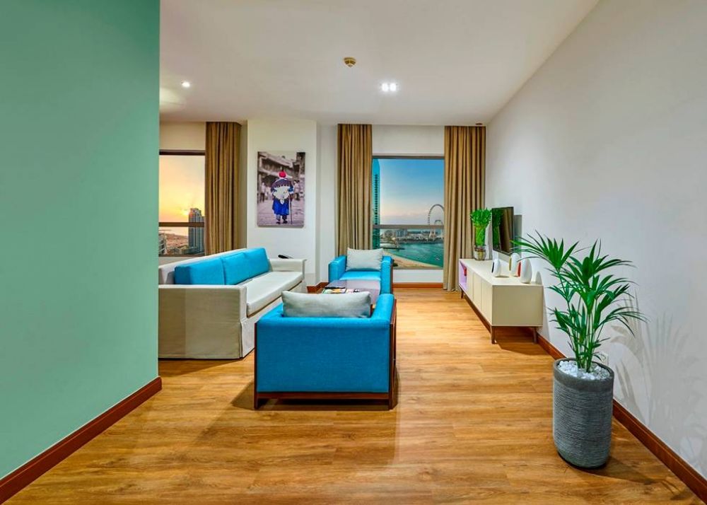 One Bedroom Apartment, Ramada Hotel & Suites By Wyndham Jbr (ex. Hawthorn Suites) 4*
