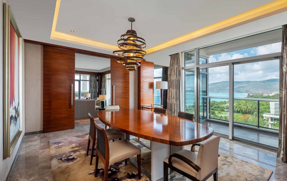 Three bedrooms panoramic ocean view suite, Mgm Grand Sanya 5*