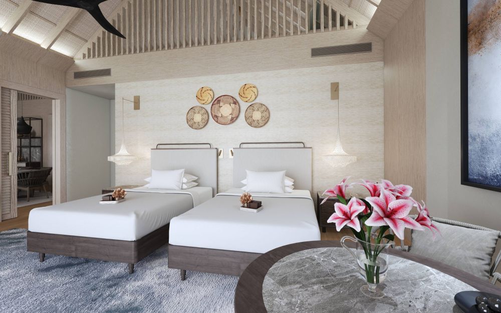 2 Bedroom Beach Pool Villa, JW Marriott Kaafu Atoll Island Resort 5*