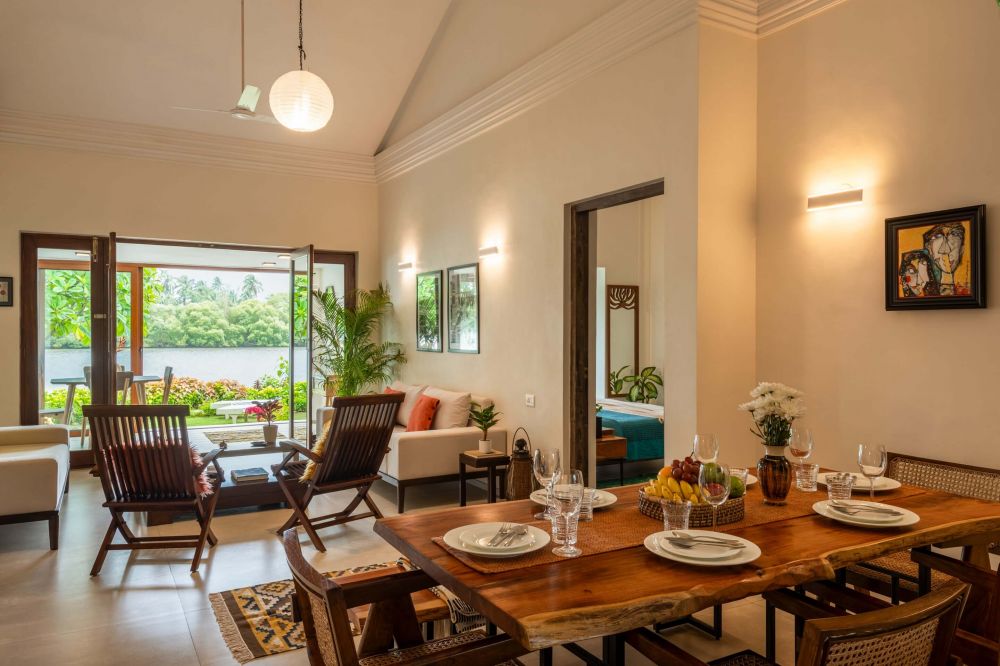 2 BHK Riverfront Villa, Goa Villa Holiday 3*
