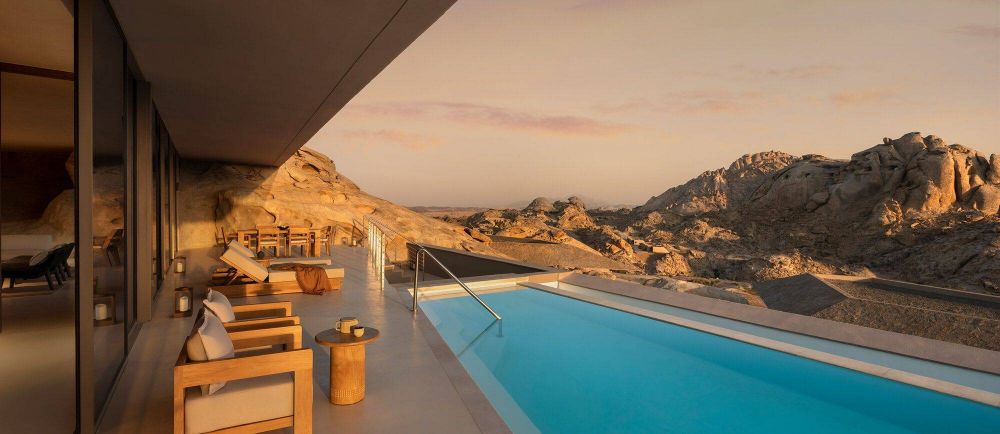 Two-Bedroom Cliff Hanging Villa, Desert Rock Resort 5*
