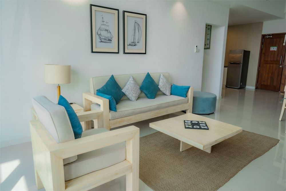 Three Bedroom Partial/Direct SV (Penthouse Partial/Direct SV), Ocean Front Condominium - Galle 4*
