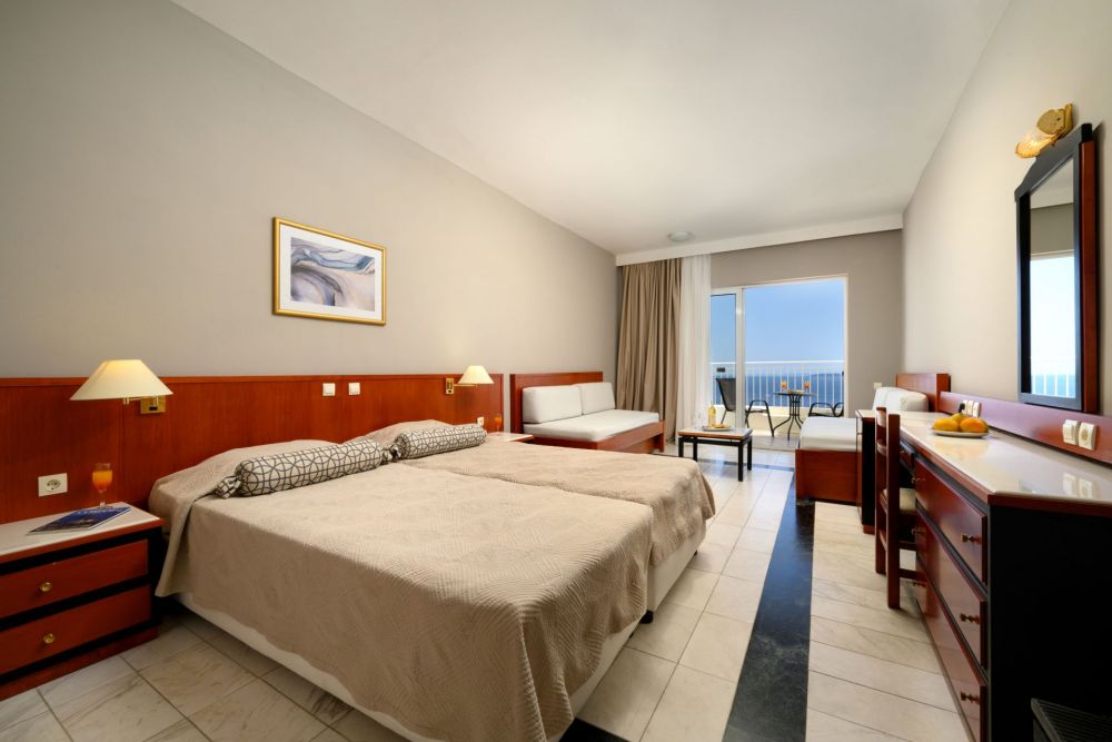 Family Room Sea View Main Building, Sunshine Corfu Hotel & Spa 4*