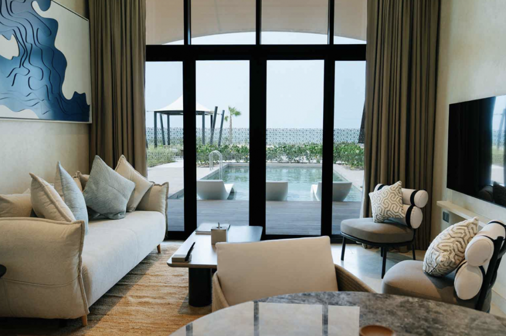 Two Bedroom Beach Villa With Private Pool, Bab Al Nojoum Hudayriyat Villas 5*