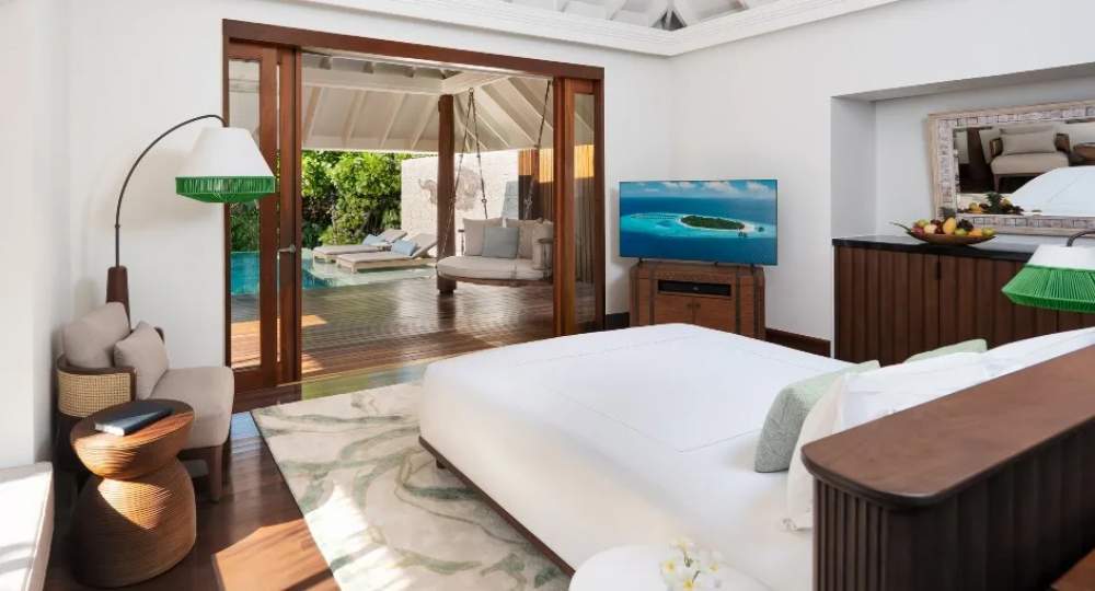 One Bedroom Family Beach Pool Villa, Anantara Kihavah Villas 5*