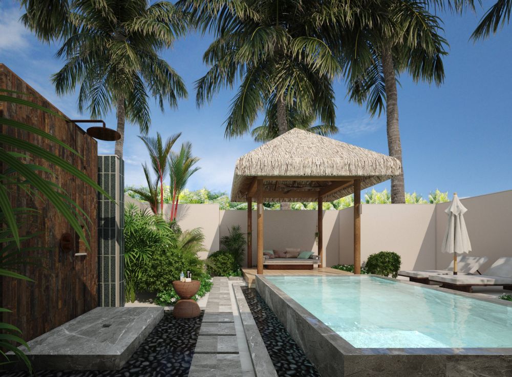 Family Beach Pool Villa (ex.1 Bedroom Beach Pool Villa), JW Marriott Kaafu Atoll Island Resort 5*