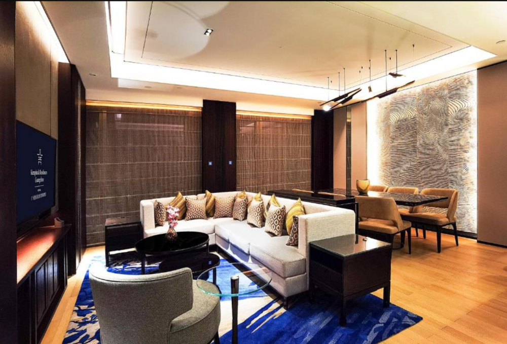 Grand Deluxe Two Bedrooms Suite, Kempinski Residences Guangzhou 5*