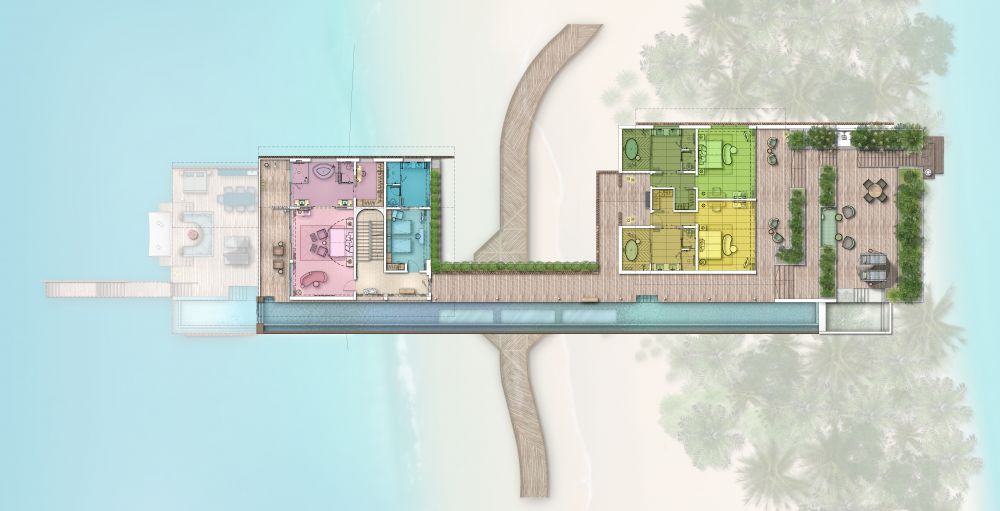 Four Bedroom Residence, Here Baa Atoll Maldives 5*