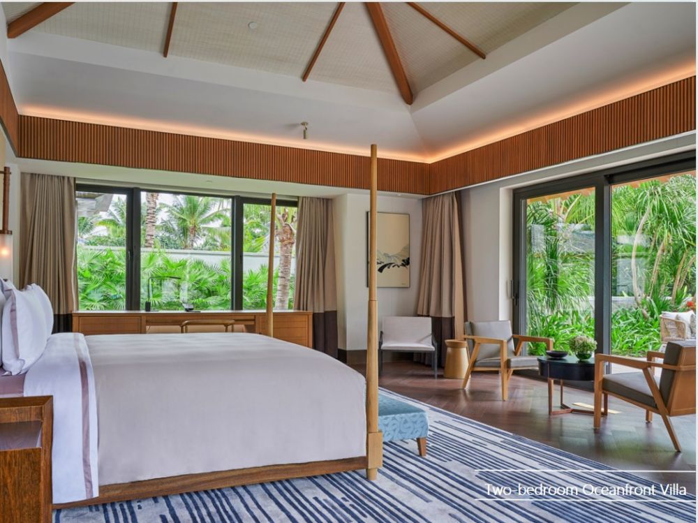 Two-Bedroom Pool Villa/Oceanfront Pool Villa, Capella Tufu Bay, Hainan 5*