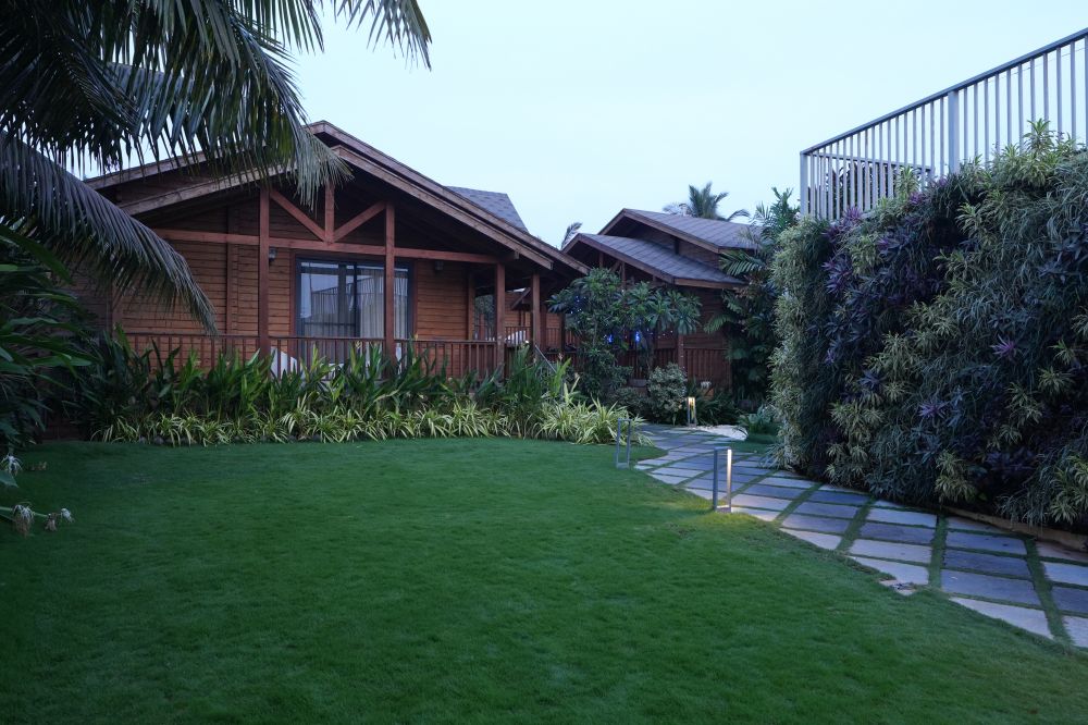 Wooden Cottage Garden View, Foxoso Aaristo Baga Beach Resort (ex. Aaristo Beach Resort) 3*