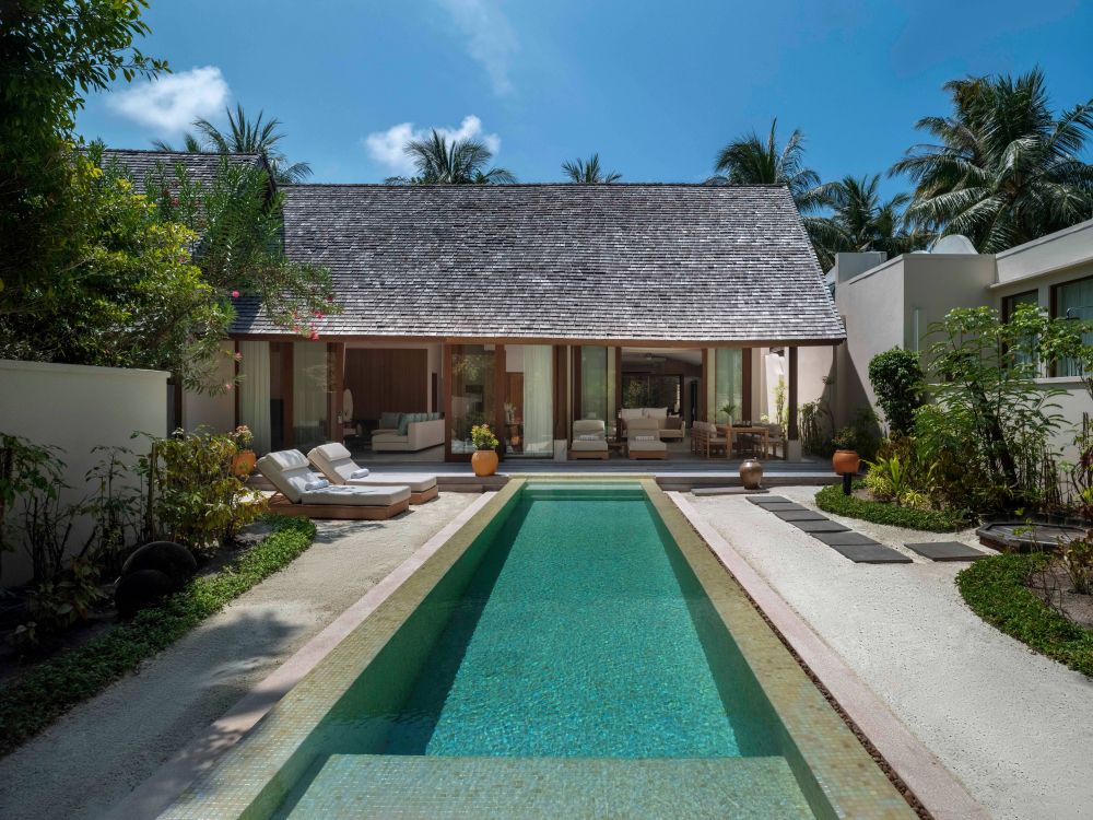 3 Bedroom Beach Suite with Pool, Conrad Maldives Rangali Island 5*