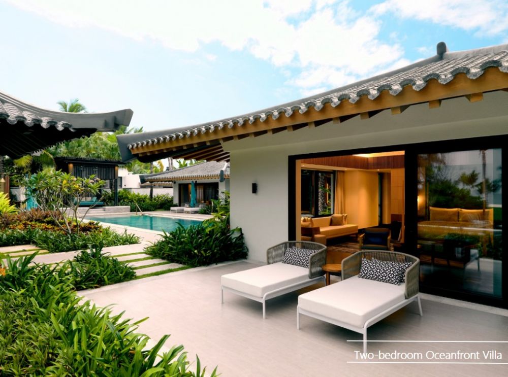 Two-Bedroom Pool Villa/Oceanfront Pool Villa, Capella Tufu Bay, Hainan 5*