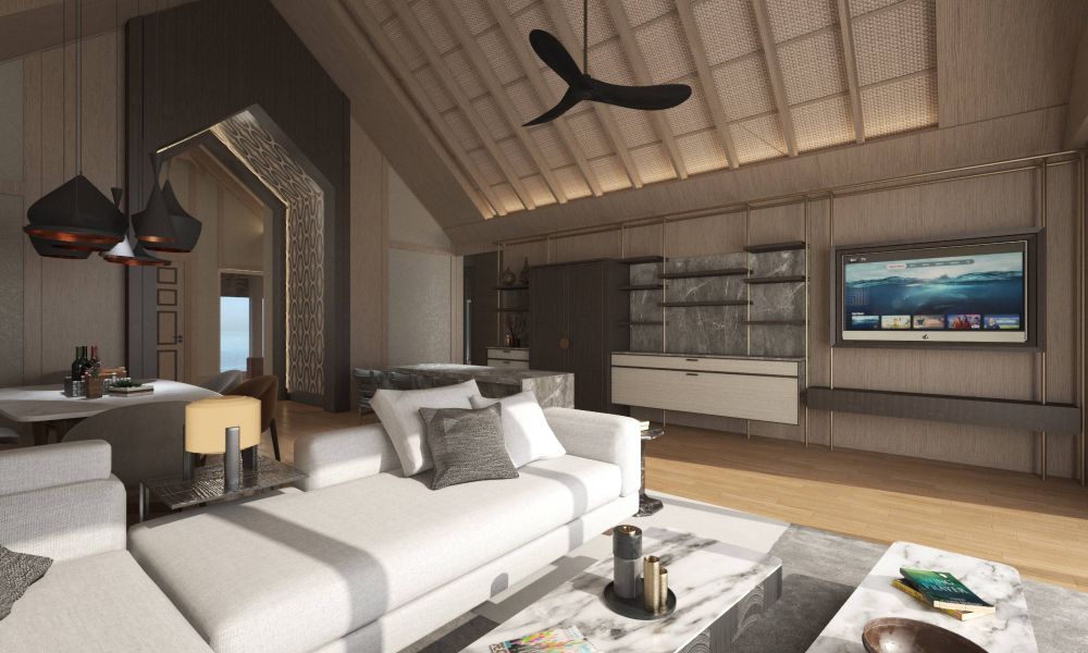 Overwater Ocean Residence (ex.3 Bedroom Ocean Residence), JW Marriott Kaafu Atoll Island Resort 5*