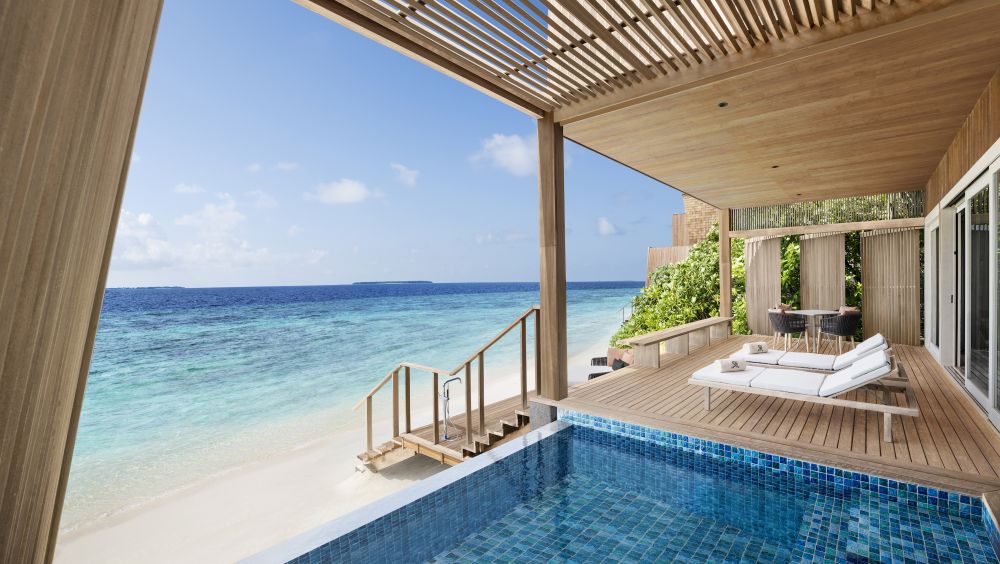 Two-Bedroom Sunset Overwater Villa with Pool, The St. Regis Maldives 5*