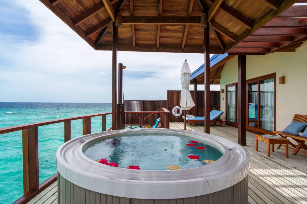 2Bedroom Water Villa Suite with Jacuzzi, Reethi Faru Resort 4*