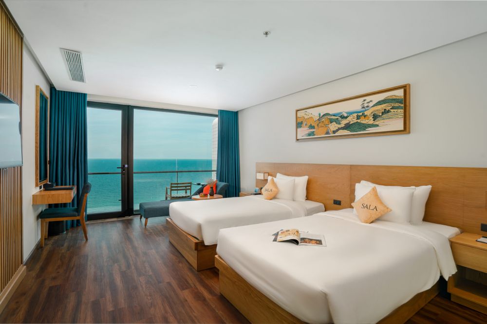 Deluxe Twin Balcony Sea View, Sala Danang Beach Hotel 4*