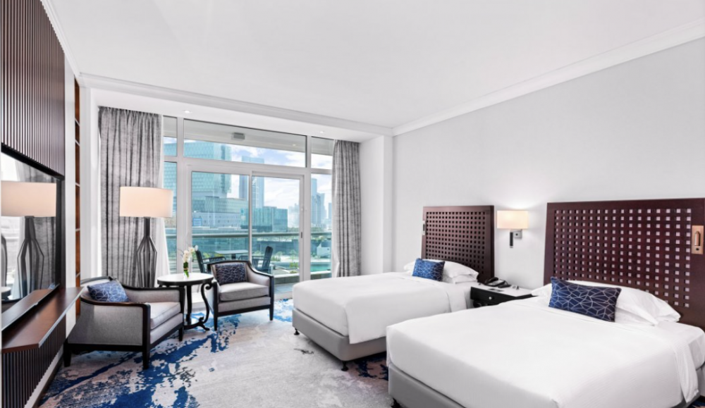 Spacious Sea View Room with Balcony and Lounge Access, Beach Rotana Abu Dhabi 5*