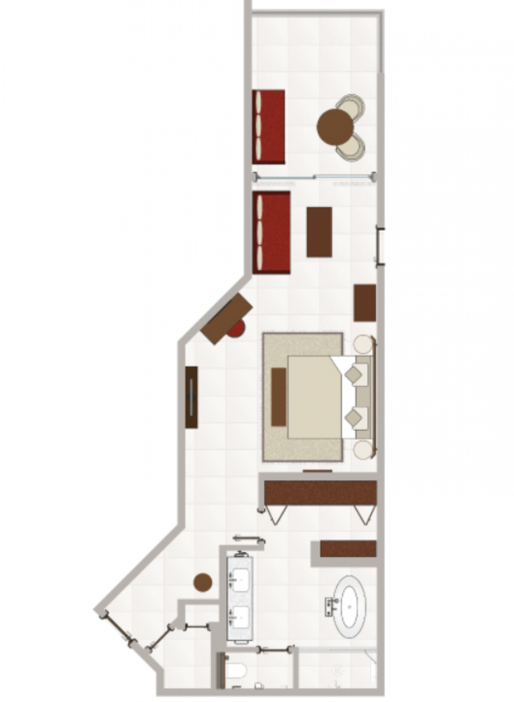 Junior Suite, Royal Palm Beachcomber Luxury 5*