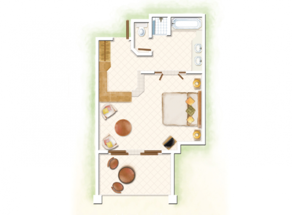 Tropical/Tropical Ground Floor (ex.Superior), Shandrani Beachcomber Resort & SPA 5*