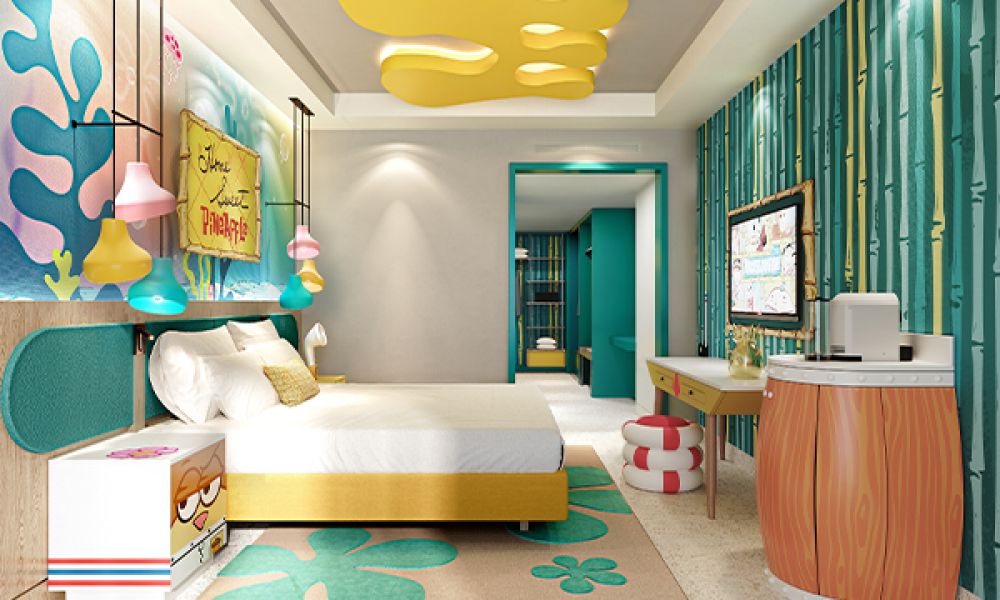 Themed Deluxe Room Connection, The Land Of Legends Nickelodeon Hotel 5*