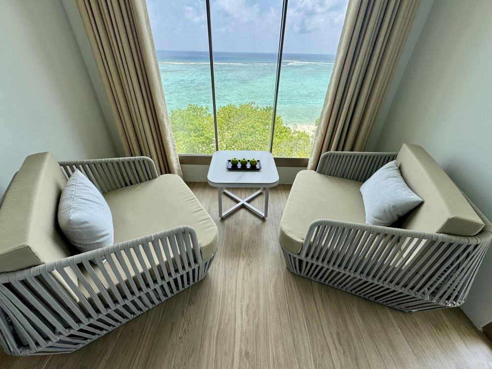 Sunrise Double Sea view with balcony, Avyanna Gulhi Beach Hotel 