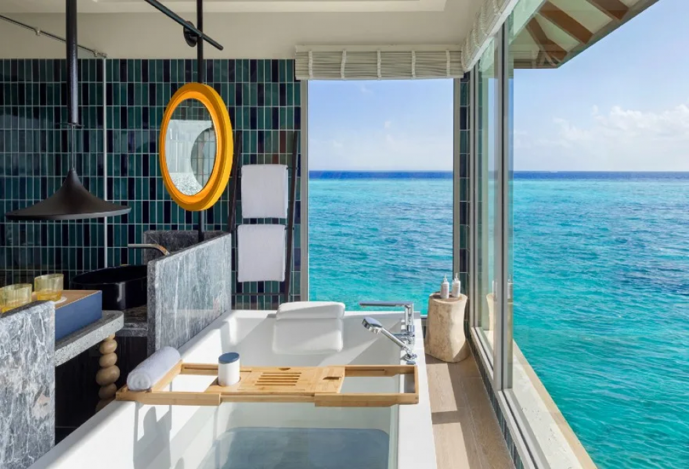 Two Bedroom Sunset Over Water Residence, Avani+ Fares Maldives Resort 5*