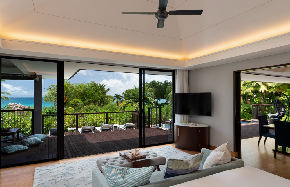 Two Bedroom Beachfront Pool Villa, Raffles Seychelles 5*