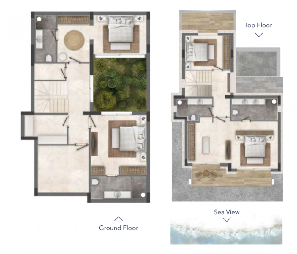 4 Bedroom Sea View Villa, METT Hotel&Beach Resort Bodrum 5*