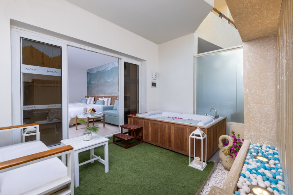 Jacuzzi Room (relax area), Amwaj Oyoun Resort & Spa Sharm El Sheikh 4*