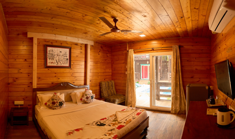 Swiss Cottage Deluxe Pool View AC, Casa Obrigado Arambol 3*