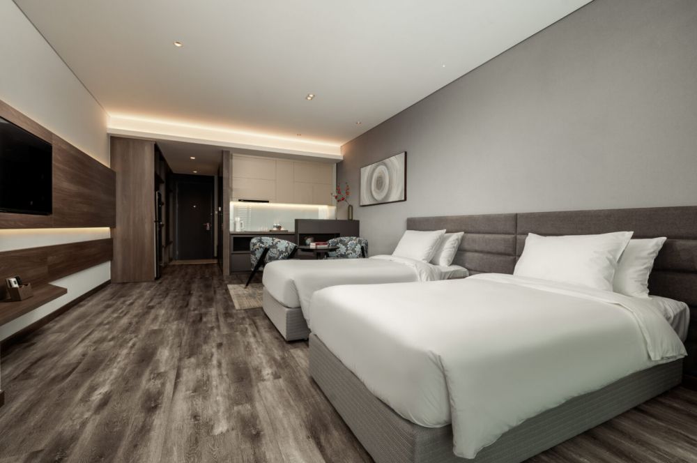 Studio Twin City View, Centre Point Danang Hotel & Residence 5*