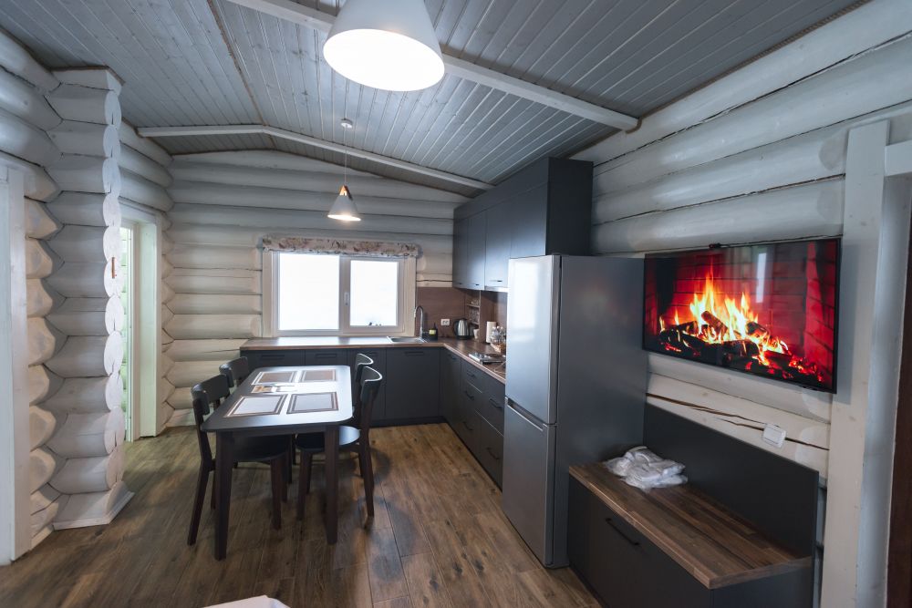 2-room Cottage with Terrace (Hutir 3 Cottage), Озеро Vita 