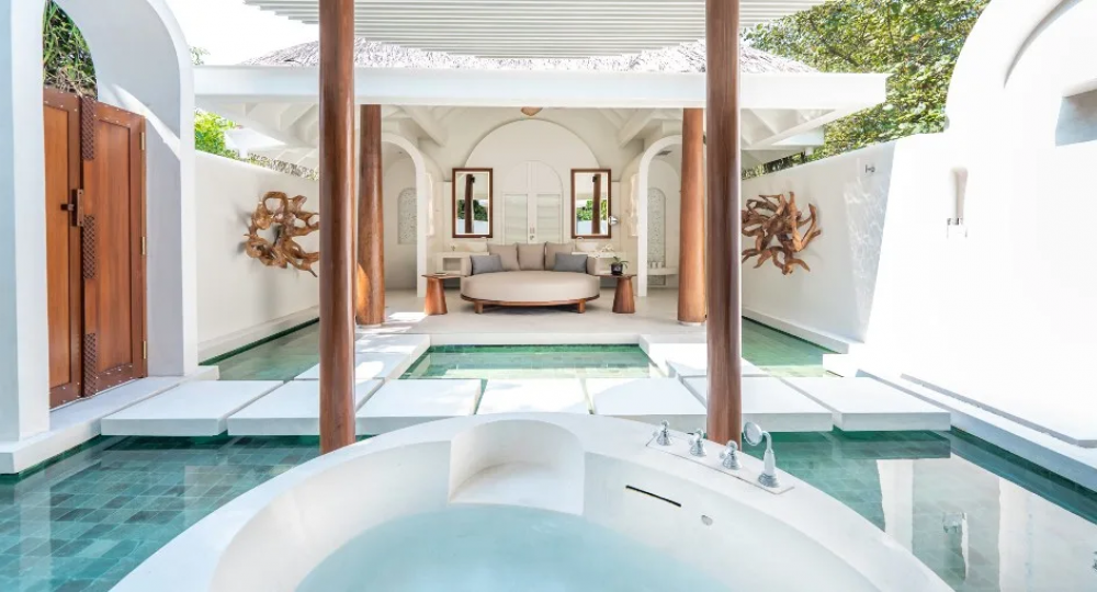 Beach Pool Villa/Sunset Beach Pool Villa, Anantara Kihavah Villas 5*