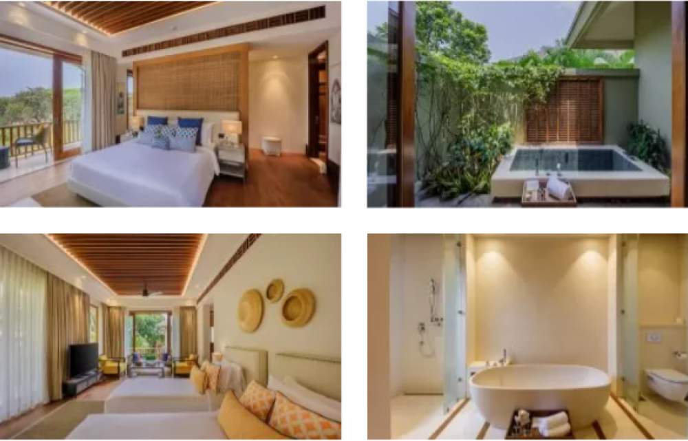 03 Bedroom Villa with Private Pool, Baale Resort Goa 