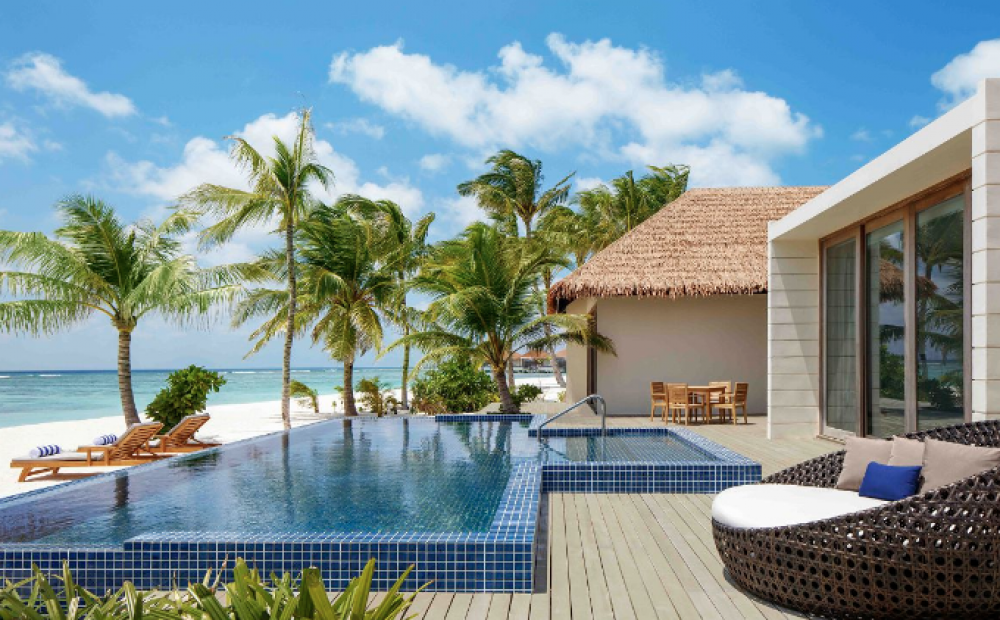 2 Bedroom Beach Suite Villa with Pool, Radisson Blu Maldives 5*