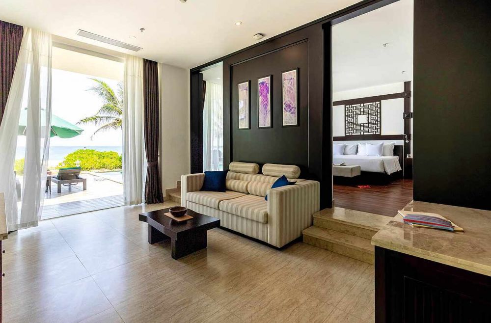 1 Bedroom Ocean Front Pool Villa, Robinson Nam Hoi An 5*