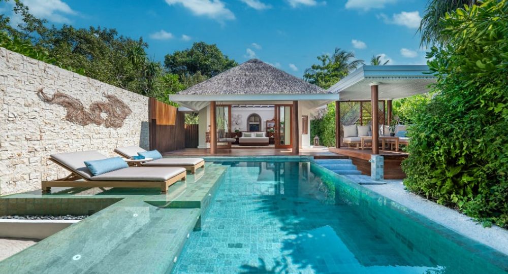 Beach Pool Villa/Sunset Beach Pool Villa, Anantara Kihavah Villas 5*