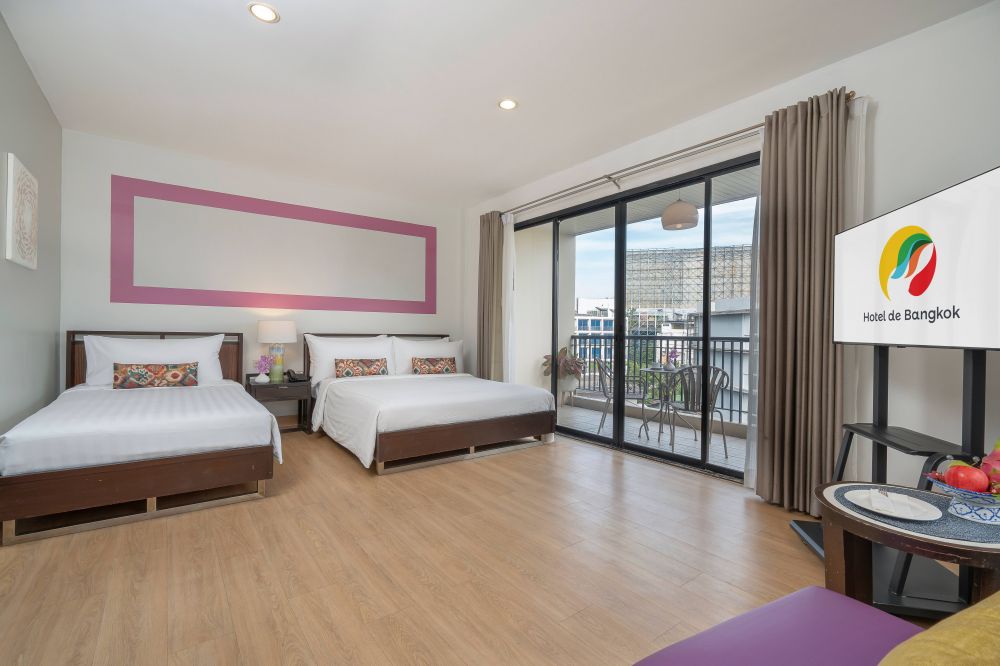 Deluxe Balcony, Hotel De Bangkok 3*