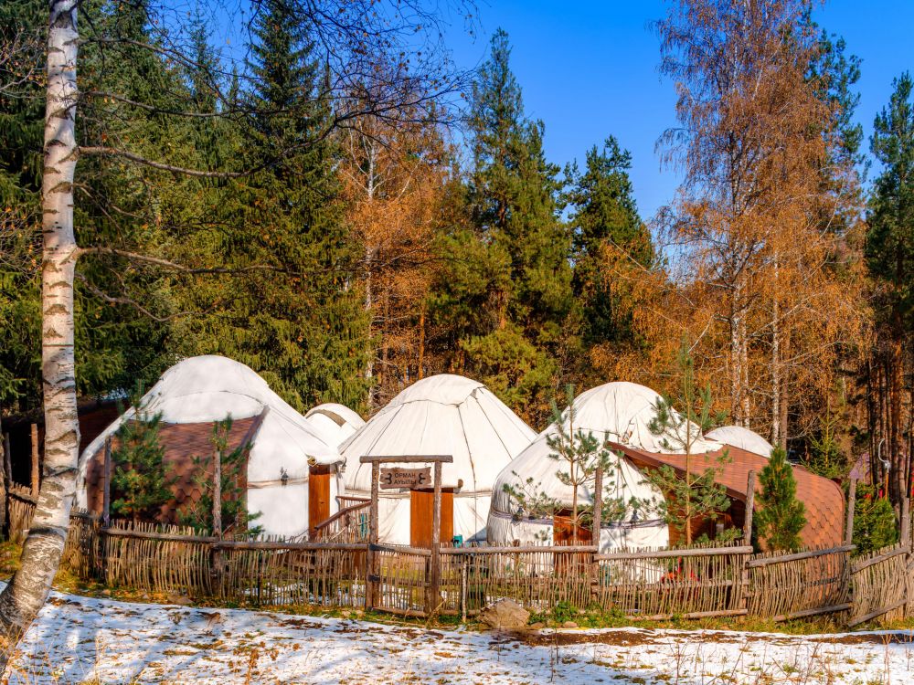 Юрта в этно-отеле «Орман Аулы», Oi-Qaragai Mountain Resort 4*