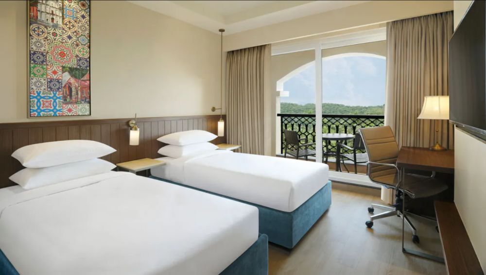 Pool view Room, Fairfield By Marriott Calangute 4+