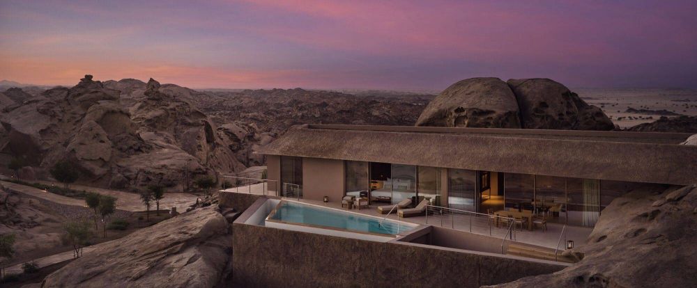 Two-Bedroom Cliff Hanging Villa, Desert Rock Resort 5*